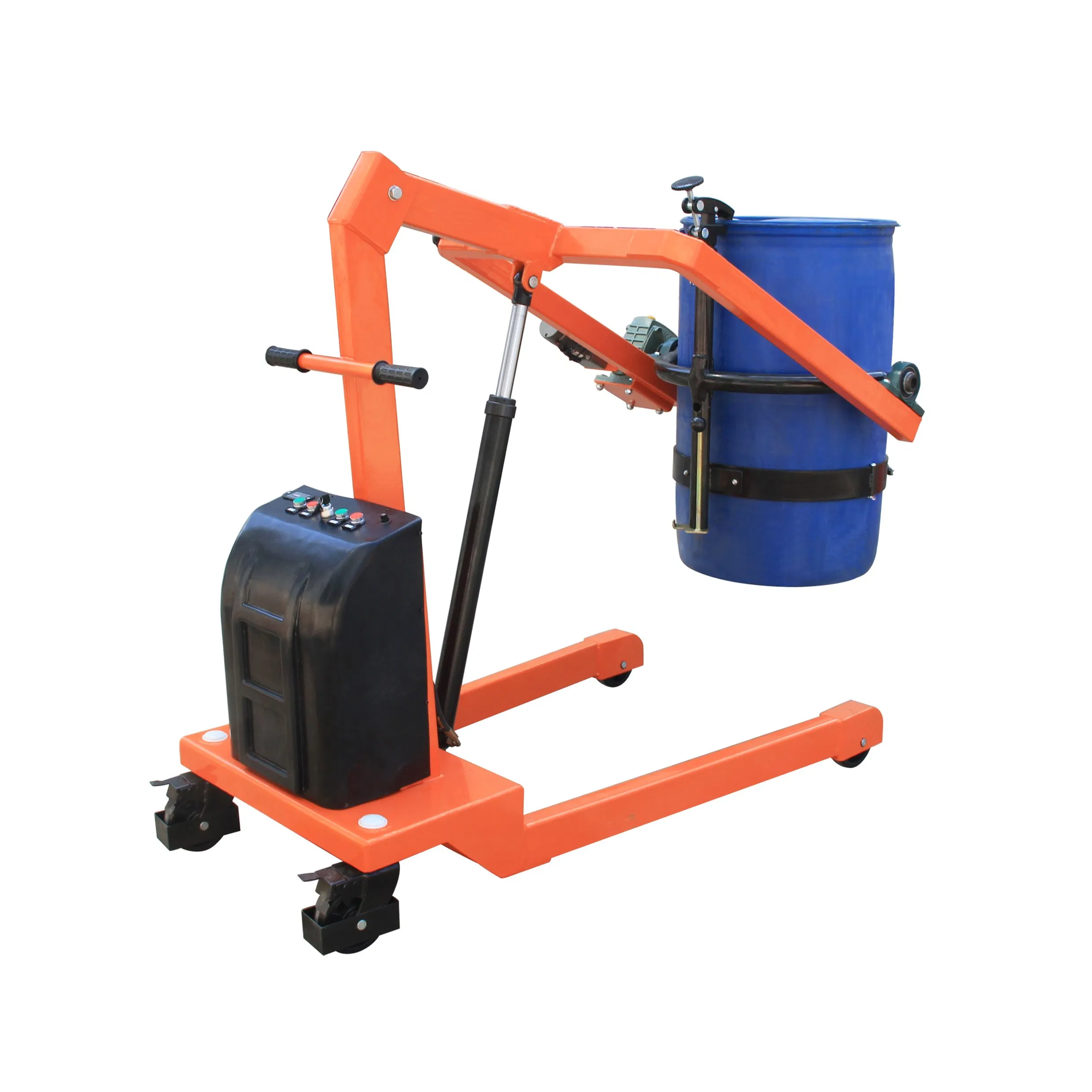Yl300 Half-Electric Single-Arm Loading Vehicle Drum Rotator