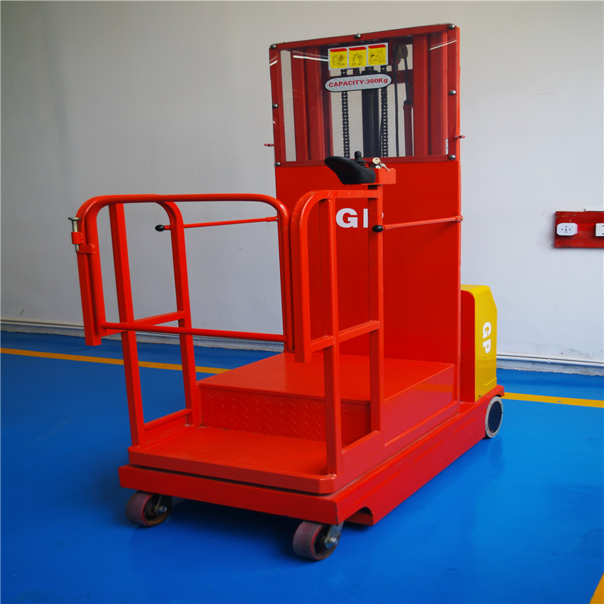 1 Ton Handling Equipment Full Electric Order Picker