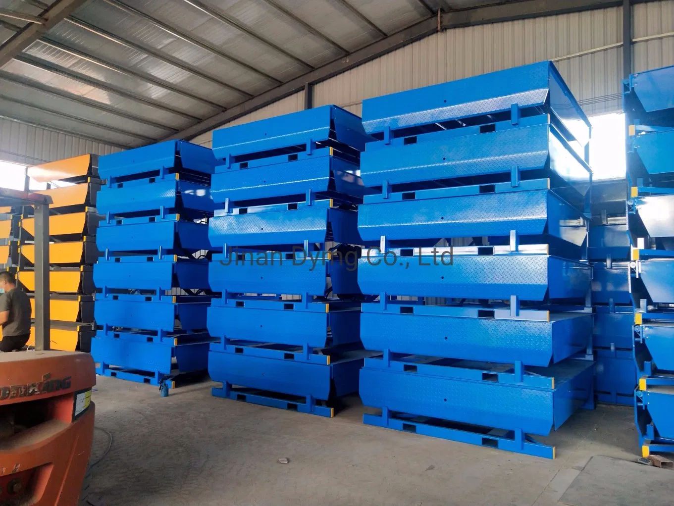 Dymg Fixed Forklift Ramps Dock Leveler Container Loading Ramp