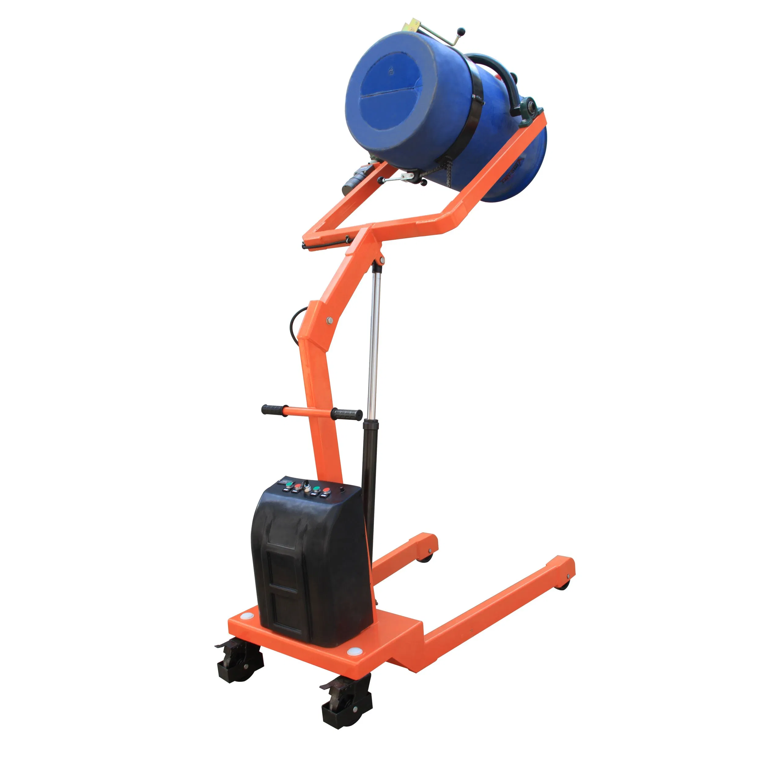 Yl300 Half-Electric Single-Arm Loading Vehicle Drum Rotator