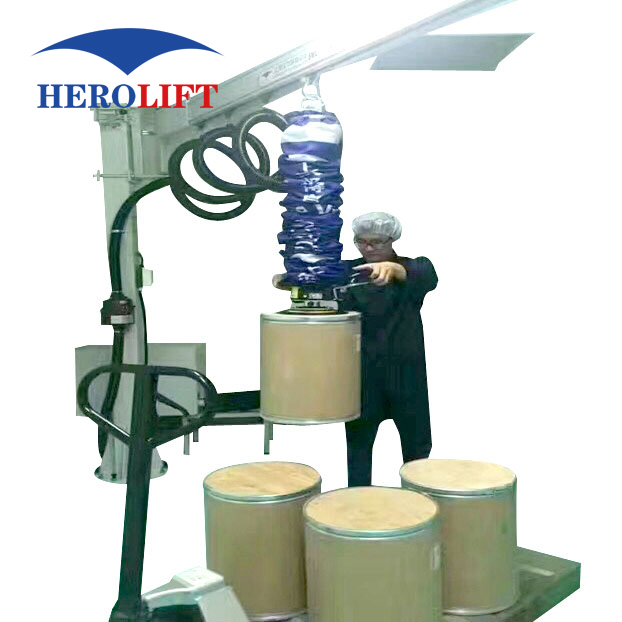 Industrial Vacuum Tube Lifter for Heavy-Duty Drum Handling Solutions