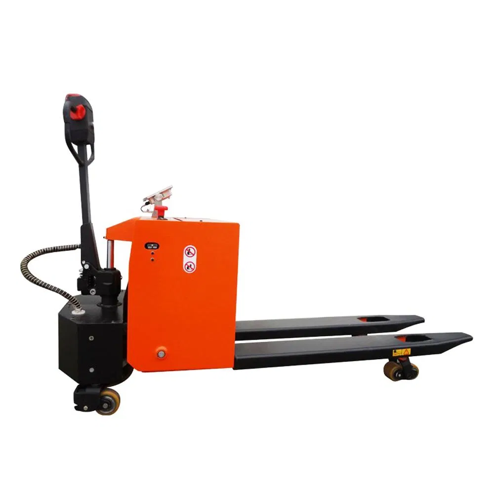 China Factory Price High Lift Jack Semi Electric Weighing Pallet Truck