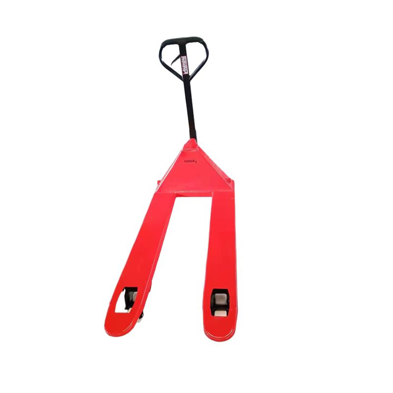 2500kg PU Wheel Nylon Wheel Lift Cargo Equipment Manual Hand Forklift Pallet Truck