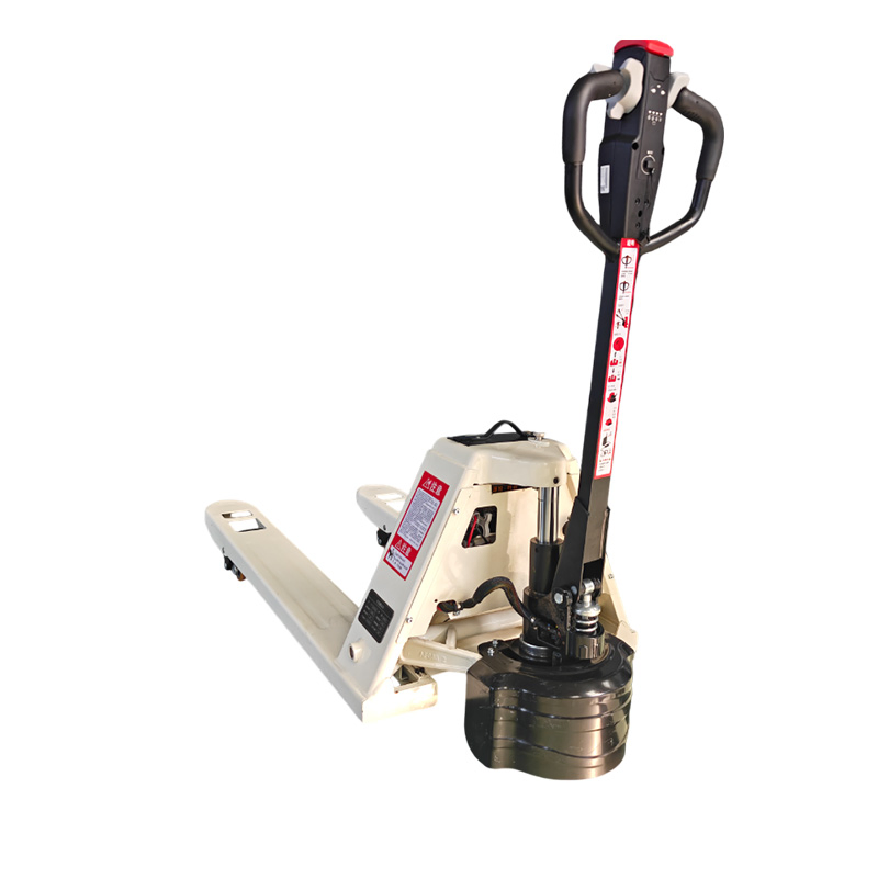Multi Functional Electric Pallet Truck with Weighing Scale for Shipping Docks 2 Ton Electric Pallet Truck