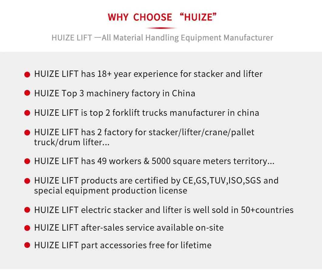 Electric Pallet Stacker 8