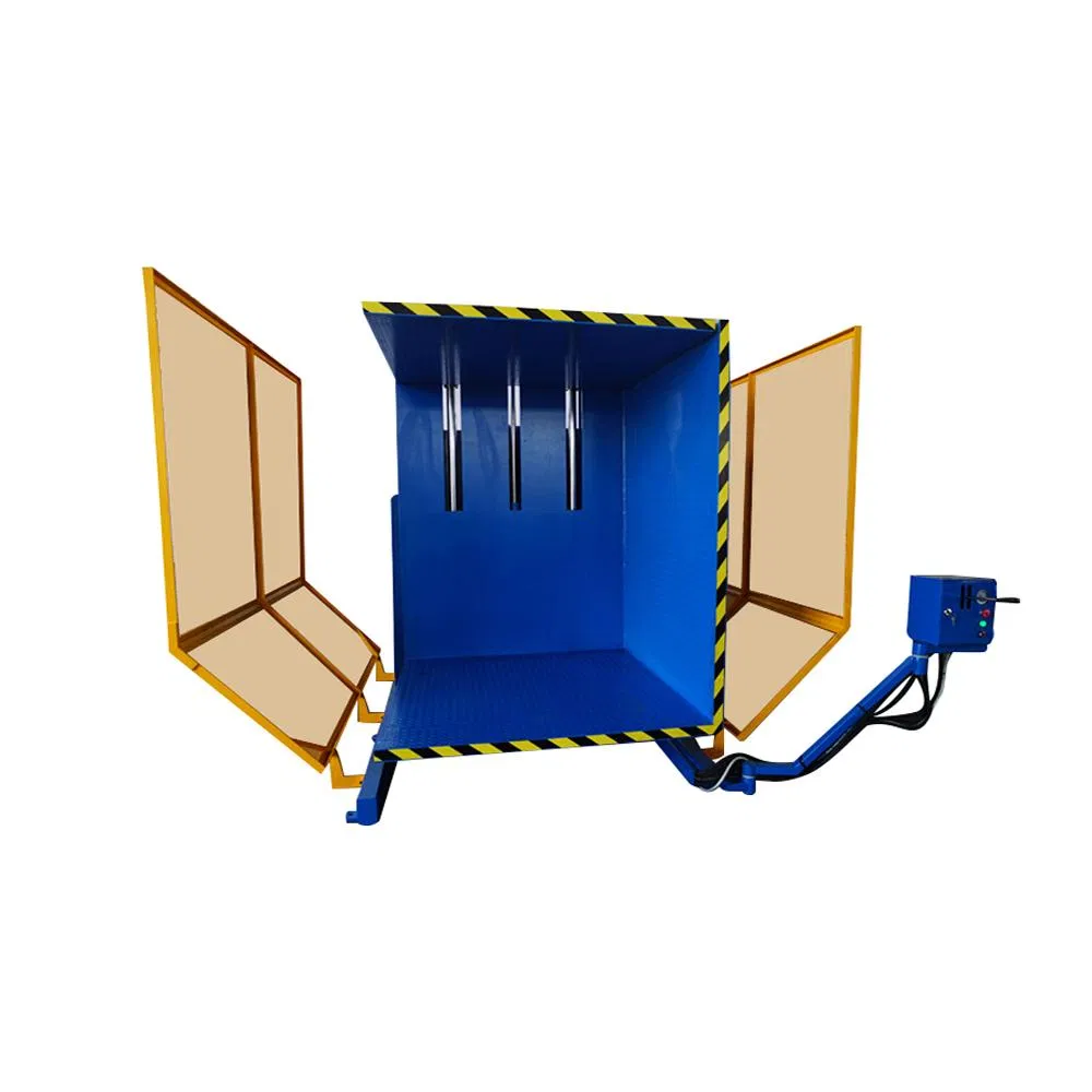 High Quality Cylinder Battery Electric Pallet Inverter Plastic Drum Tilter