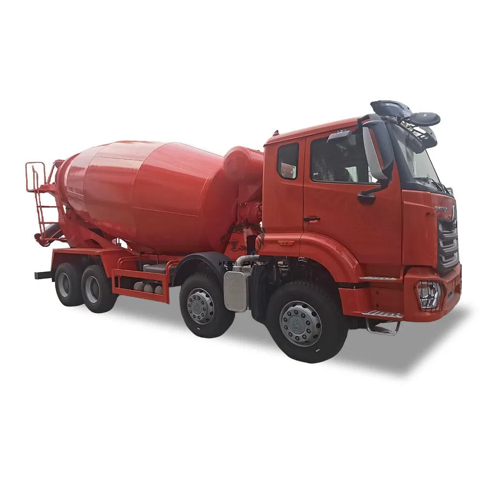 Used HOWO Nx Tx 6X4 17ton Mixer Truck 8×4 Chassis 14m³ Mixing Drum 351-450HP Diesel Power Euro 4 Euro 5 Emission for Construction Industry with CE