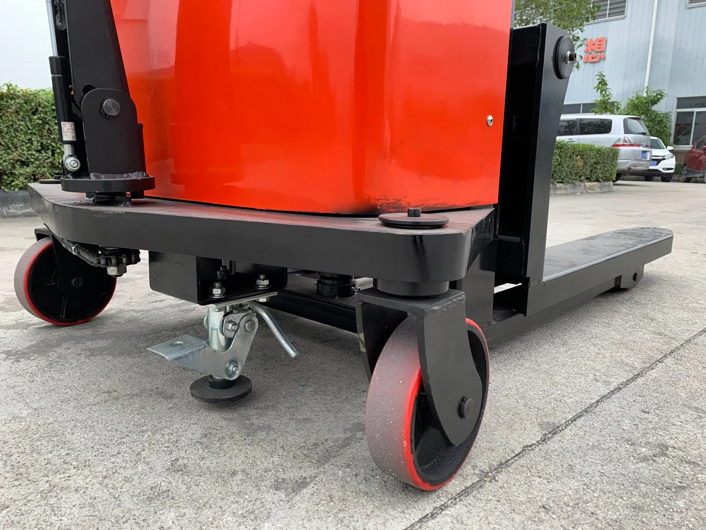 High Lift Walkie Fully Electric Powered Pallet Stacker