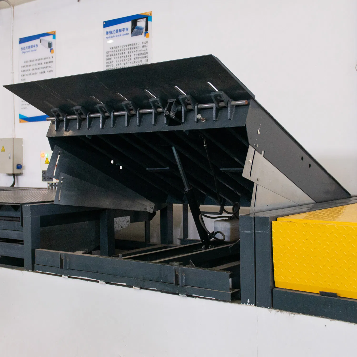 Unloading Platform Stationary Edge Eod Automatic Hydraulic Truck Loading Adjustable Dock Leveler Car Ramp