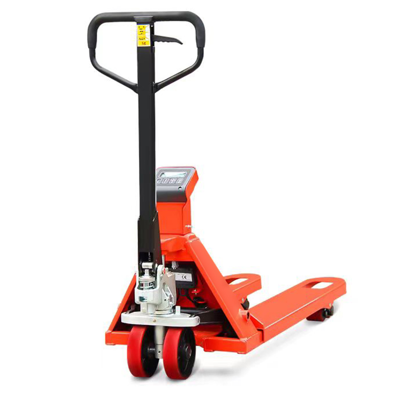 Mingyu Electronic Digital 2ton 3ton 550*1100mm Weighing Pallet Jack Manual Hydraulic Hand Pallet Truck with Scale