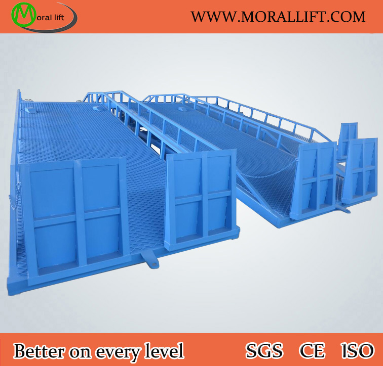 Hydraulic Loading Dock Ramp for Trailer/Forklift