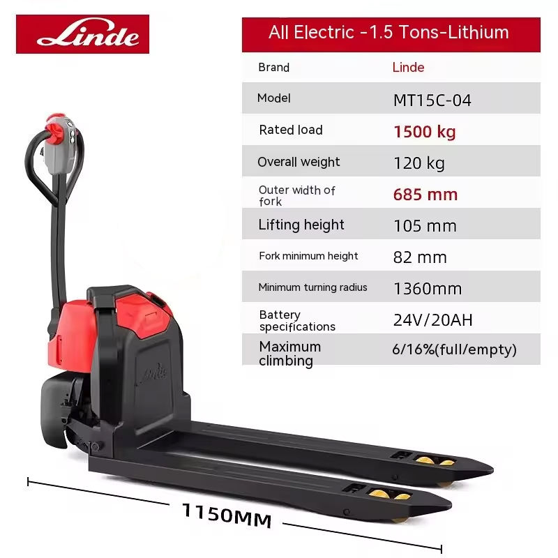 Mt15c-04 1131-04 Electric Pallet Truck for Material Handling Equipment Parts