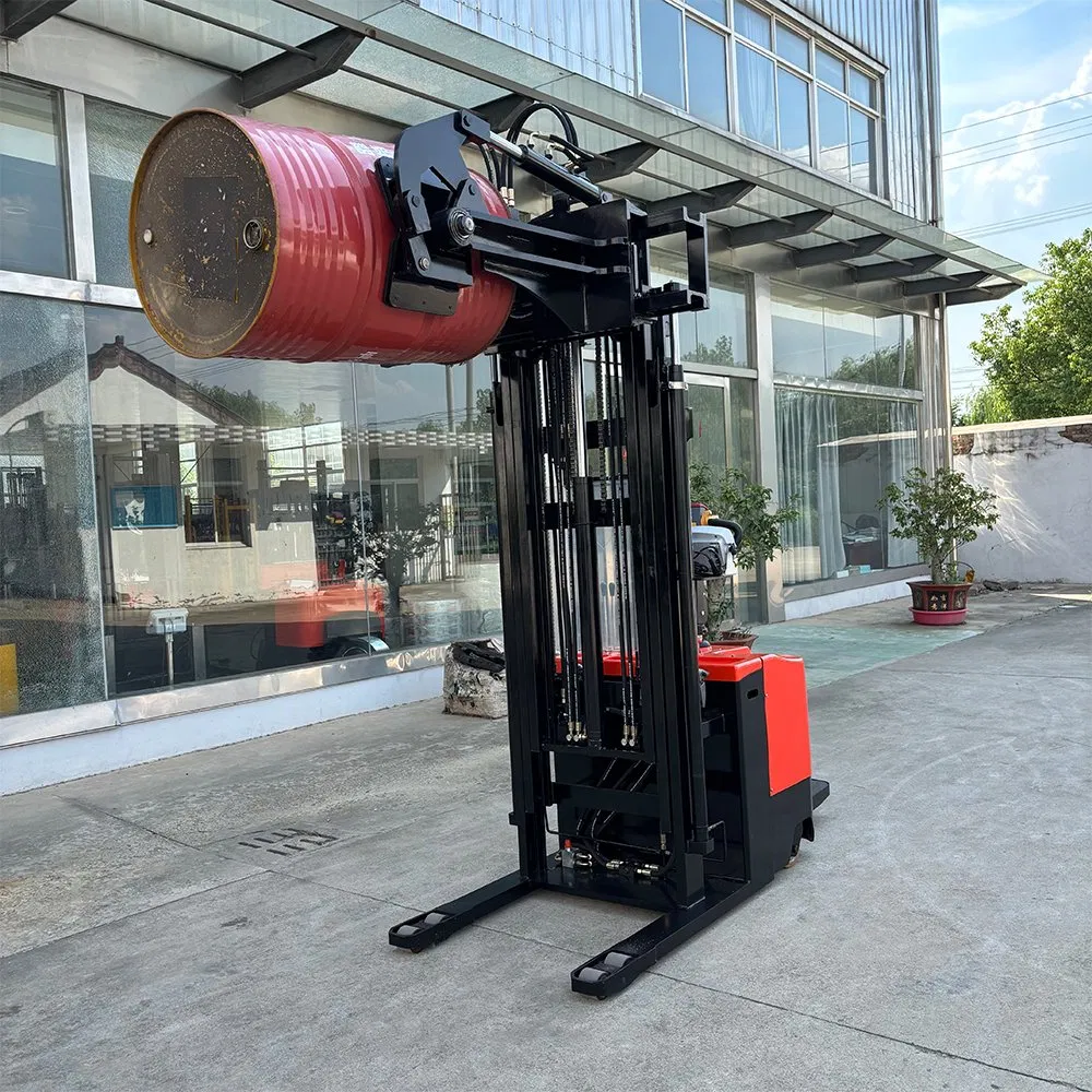 Wholesale 0.5ton Capacity 1.6m-3m Lift Height Steel Drum Lifter with Lifting Clamp