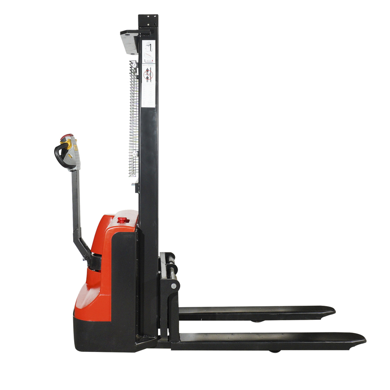 High Fully Powered Pallet Full Electric Stacker Lift with 4400lbs
