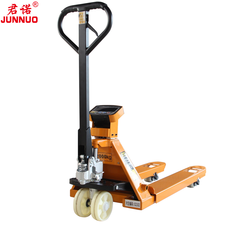 2000 Kg 3 Ton Pallet Jack Scale Electronic Forklift Weighing Scale Hand Pallet Truck with Weigh Scale
