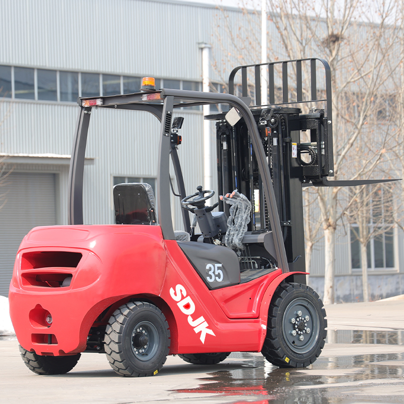 3 Tons Small Forklift Warehouse Handling Diesel Power Can Be Customized Small Forklift Manufacturer Direct Sales Balanced Forklift Truck
