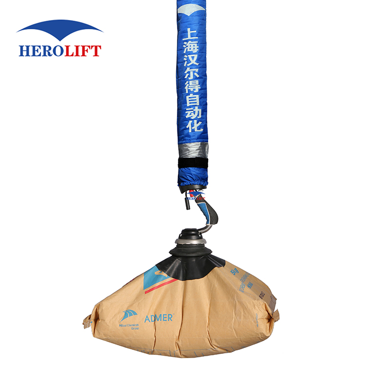 Handling Sack Box Drum Rubber Luggage Capacity 10kg -50kg Vacuum Tube Lifter