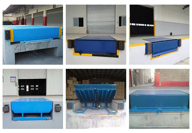Automatic Stationary Fixed Hydraulic Loading Container Dock Ramp