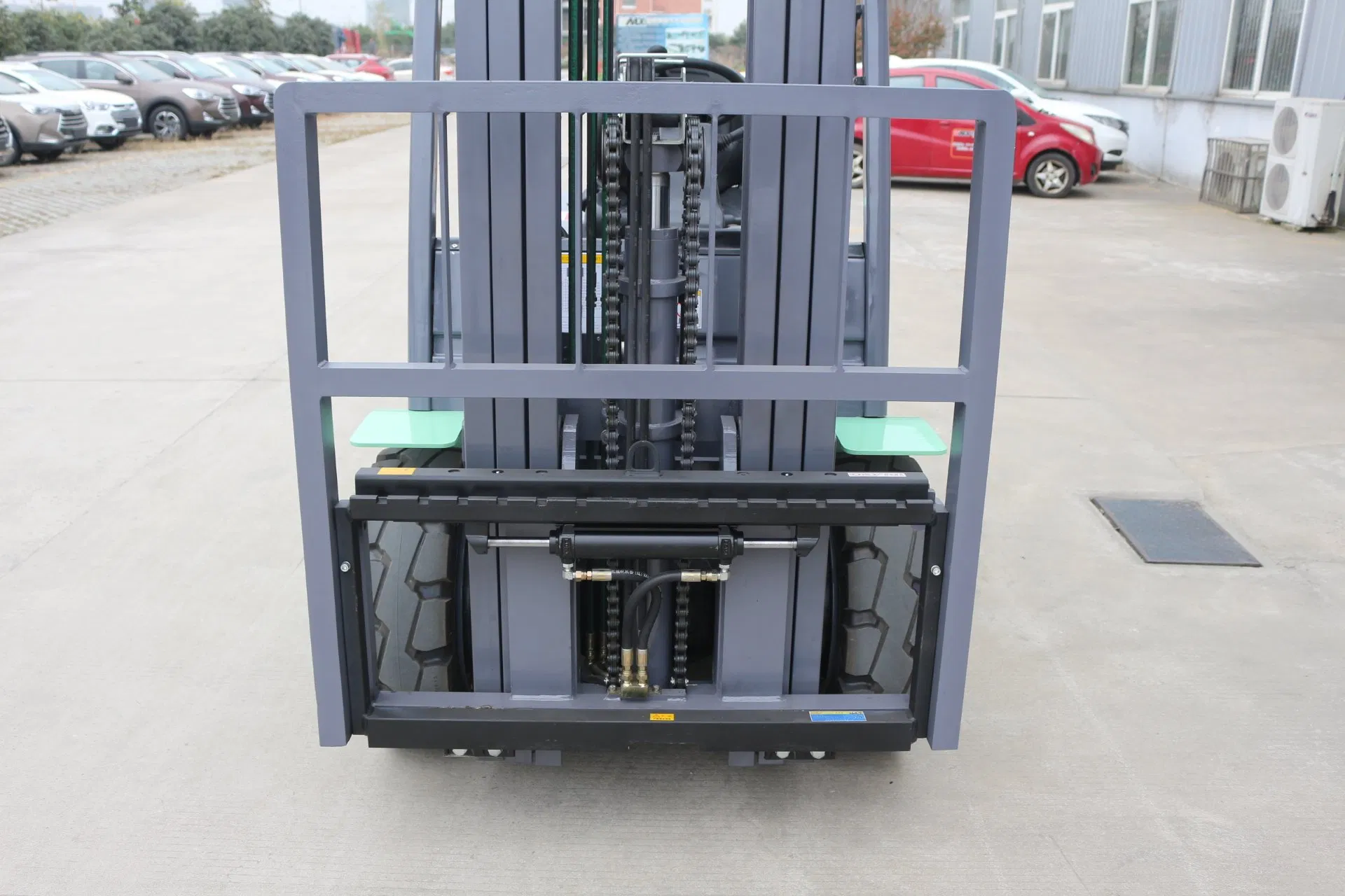 3-Stage 3ton 3.5ton Electric Pallet Stacker Forklift Truck Easy to Operate Manual Power Source Pollution-Free for Farm Industries