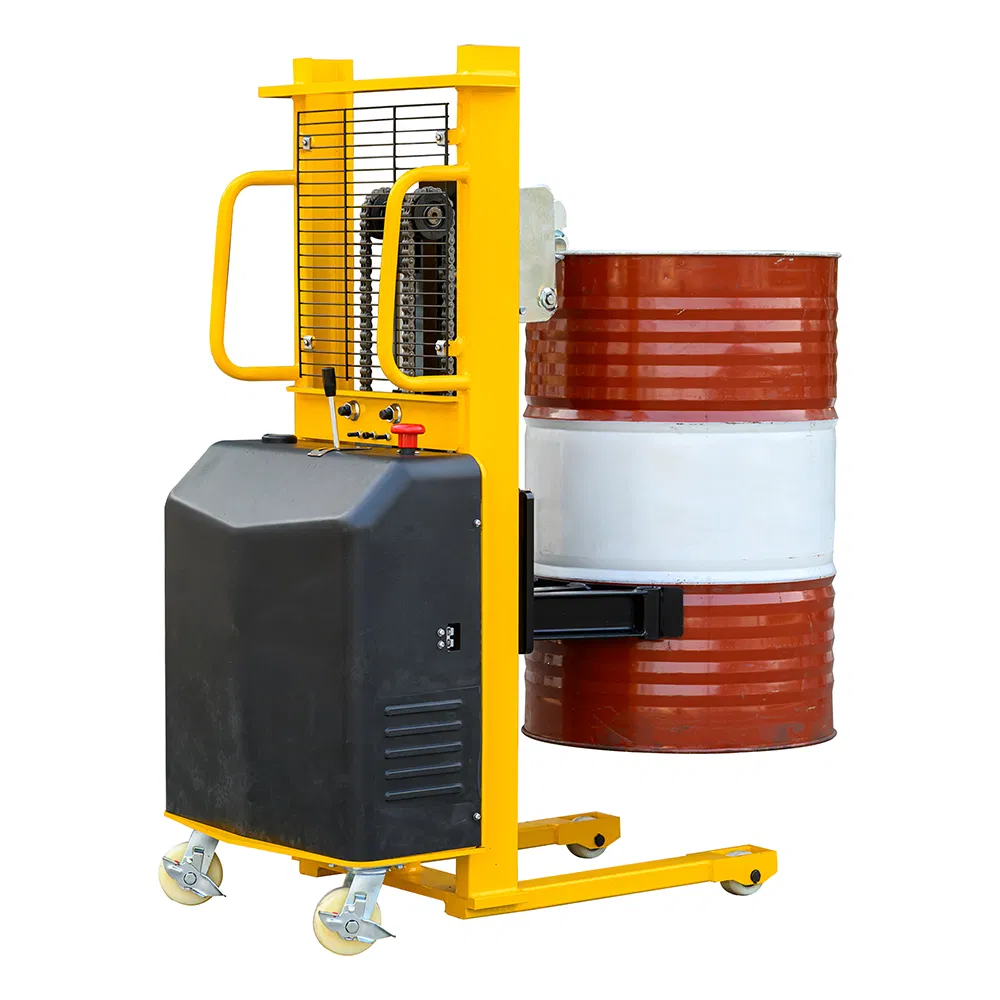 Battery Hydraulic Drum Truck 500kg Drum Palletizer Drum Lifter with Eagle Beak