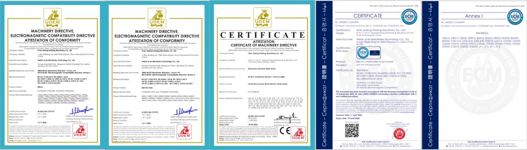 Product Certifications