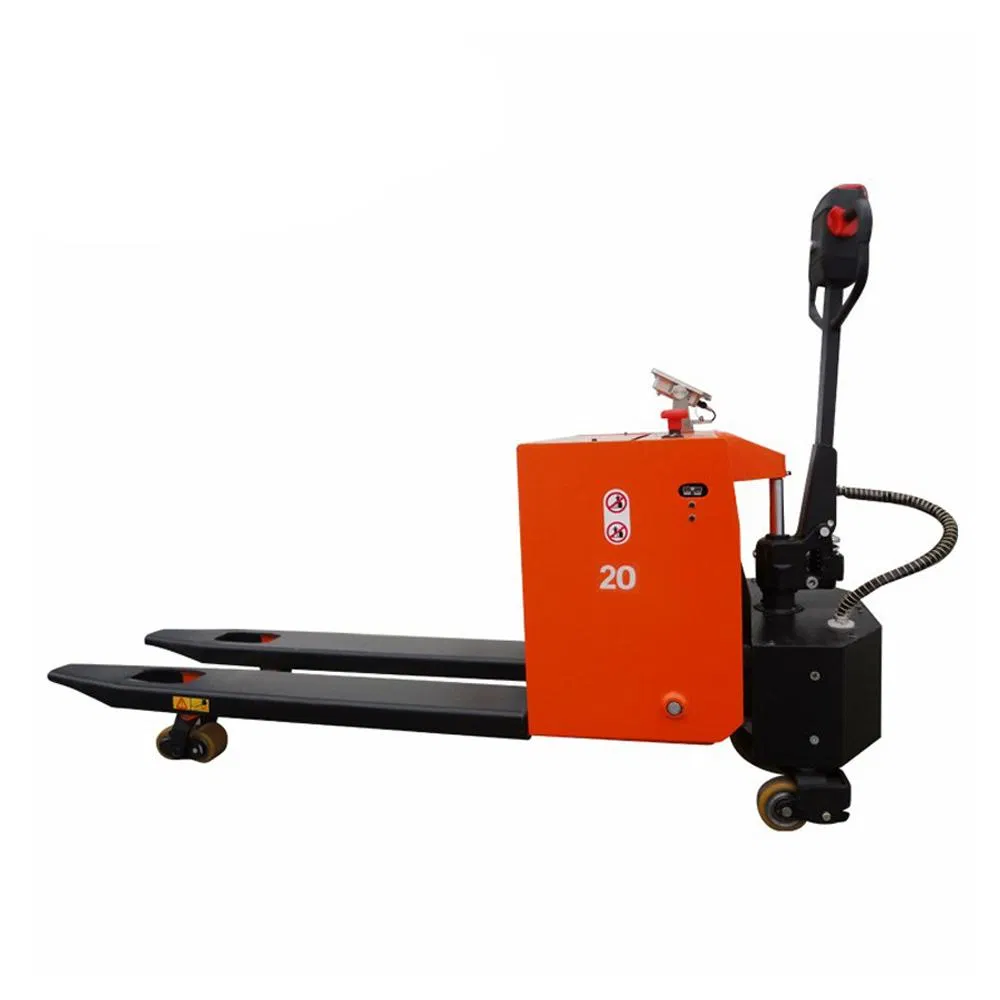 China Factory Price High Lift Jack Semi Electric Weighing Pallet Truck