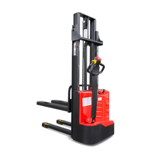 1 Ton 1000 Kg High Lift Walkie Fully Electric Powered Pallet Stacker