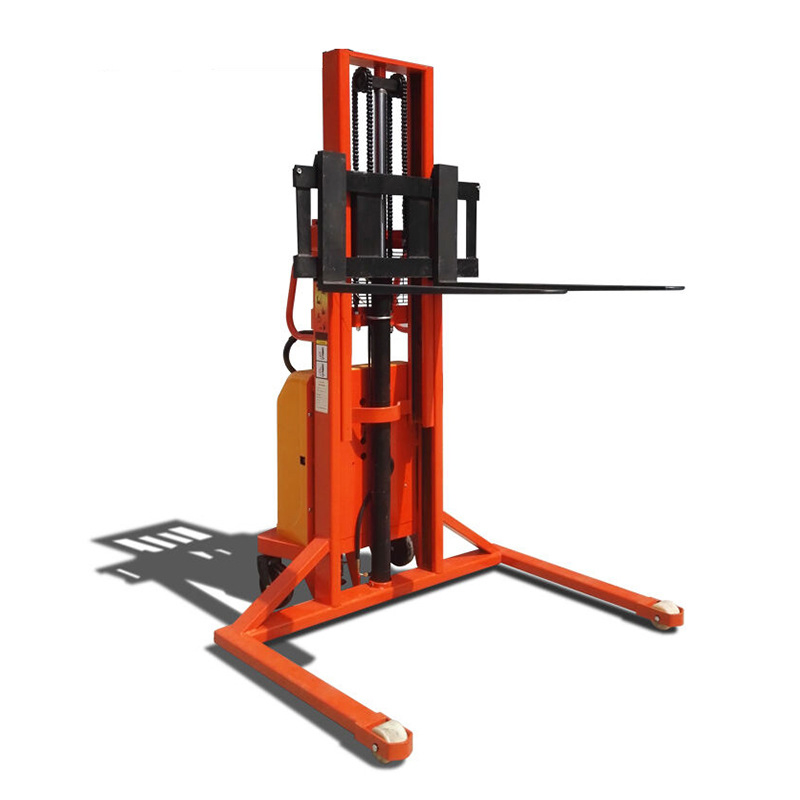 Loading 1000kg 2000kg Lifting 1.6m-3.5m Semi Electric Stacker Price Electric Pallet Stacker