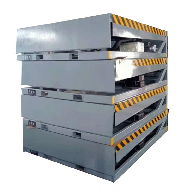 Hydraulic Dock Leveler Stationary Hydraulic Container Loading Ramp Adjustable Yard Dock Leveler Telescopic Foldable Dock Leveler