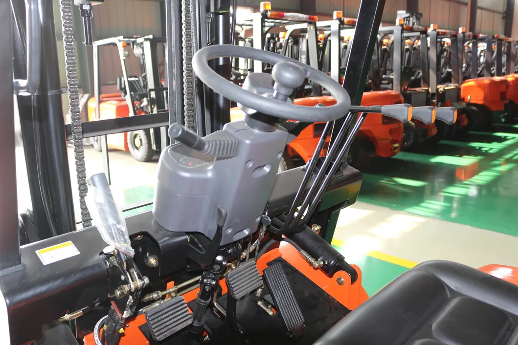 Diesel Forklift Loading