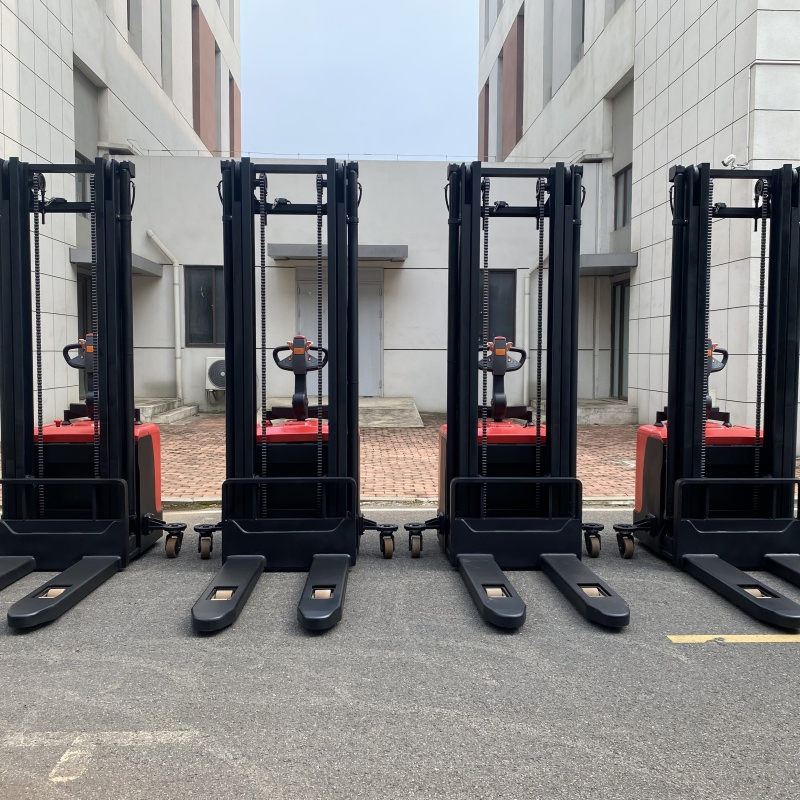 Fully Automatic Electric Pallet Stacker with Electronic Steering