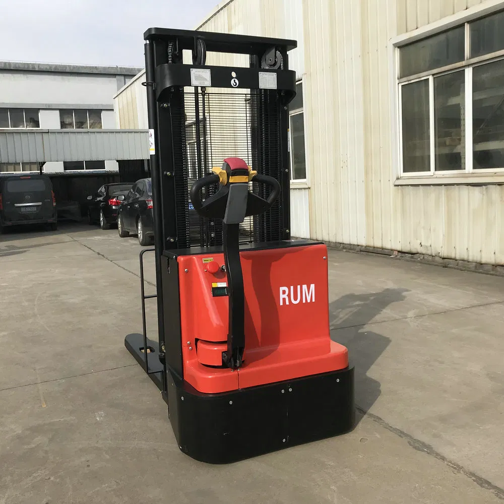 1.0ton Fully Automatic Electric Battery Pallet Stacker CE