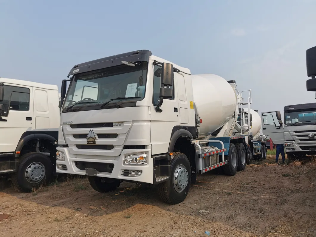 Mixer Truck Rear View