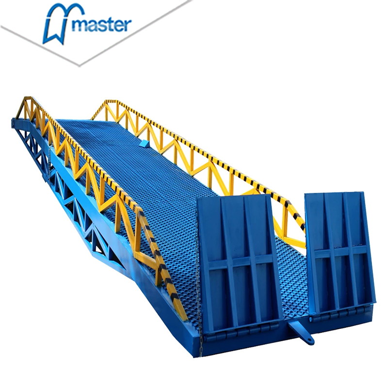 Hydraulic Container Unloading Equipment/Forklift Container Mobile Loading Dock Ramps