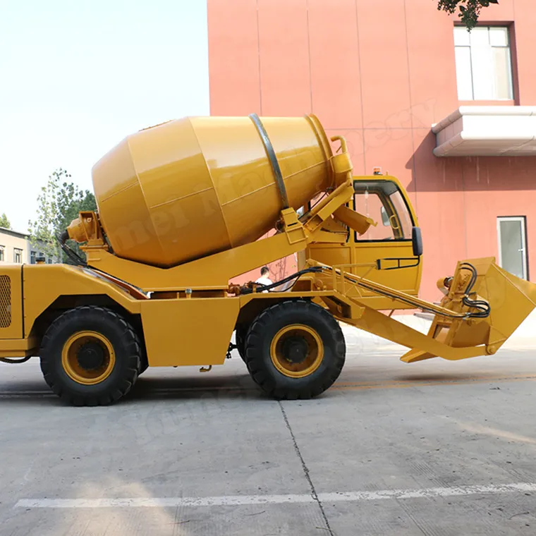 Mobile Concrete Mixing Truck