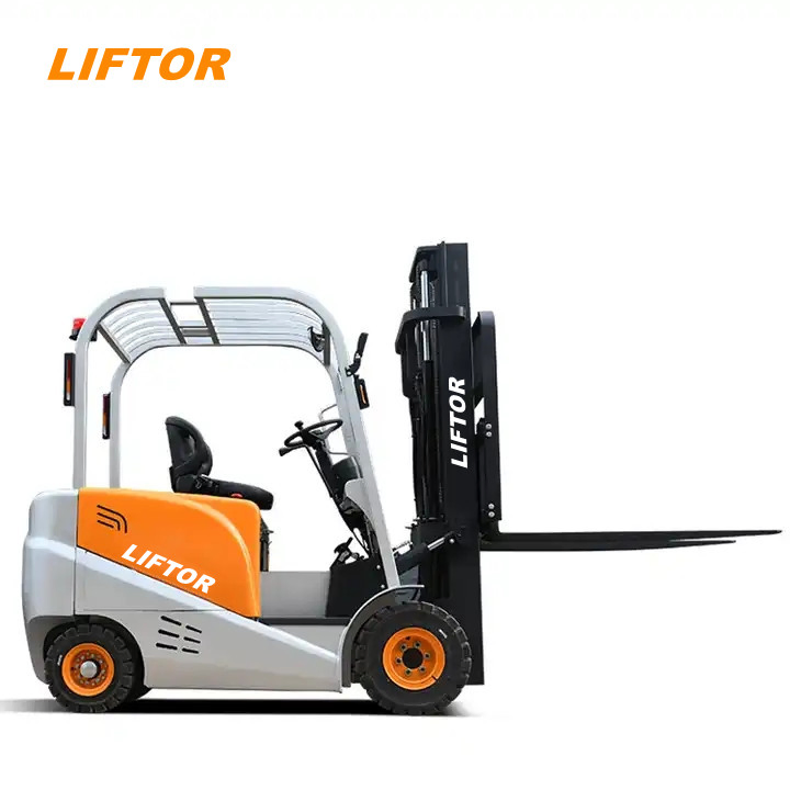 1.5t/2t/2.5t/3t 3/4 Wheel Mini Small Electric Forklift Lithium Lead Acid Battery Reach Pallet Jack Stacker Truck Price for Sales