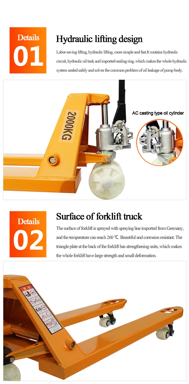 Manual Hydraulic Hand Pallet Truck 3