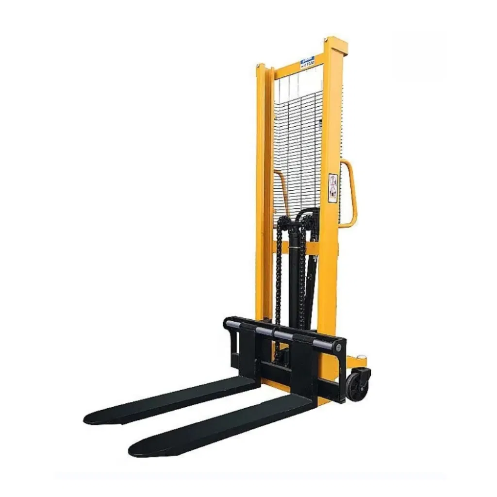China Hyster 0.5/0.7/1.0ton Forklift Pallet Stacker Fully Electric Self Lifting Stacker