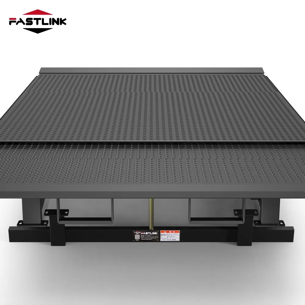 Fastlink in Stock Industrial Alloy Safety Protection Fixed Intelligent Hinged Dock Plate Telescopic Dock Lift Ramp