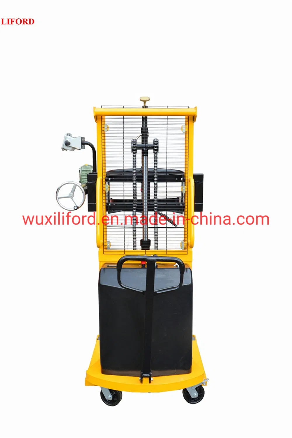 China Factoryprice 520kg Semi-Electric Drum Rotator for Steel Plastic Drums Yl520
