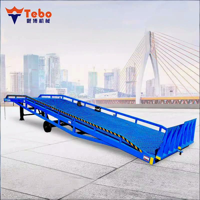 Heavy-Duty Mobile Dock Ramp for Safe and Efficient Container Loading and Unloading