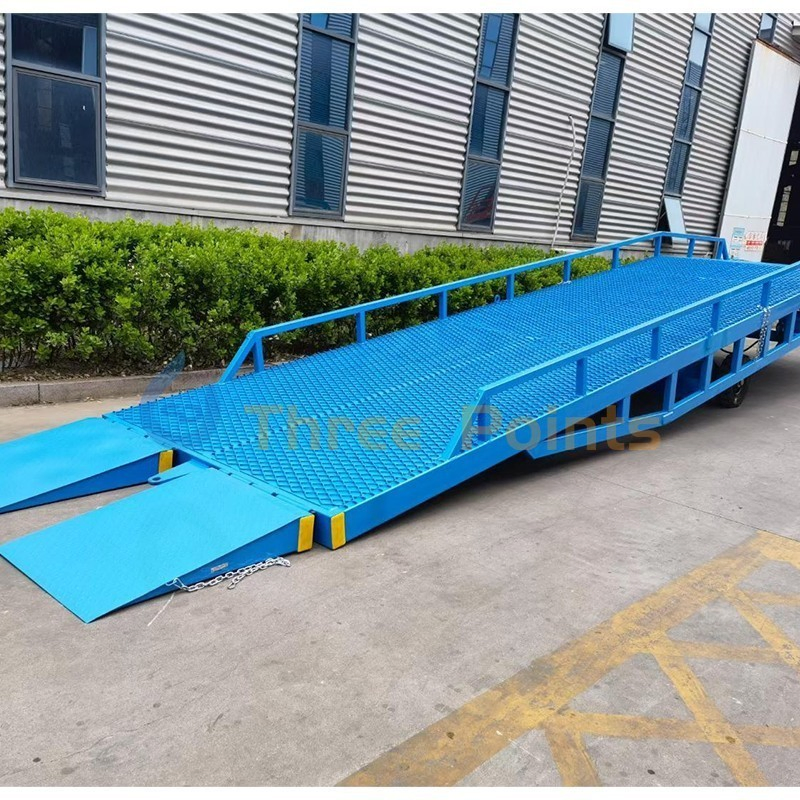Factory Outlet Ramp Unloading Container Loading Electric Ramp Hydraulic Dock Ramp Loading Dock Ramp for Forklift