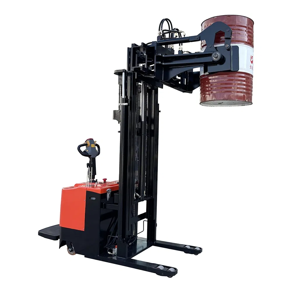 Wholesale 0.5ton Capacity 1.6m-3m Lift Height Steel Drum Lifter with Lifting Clamp