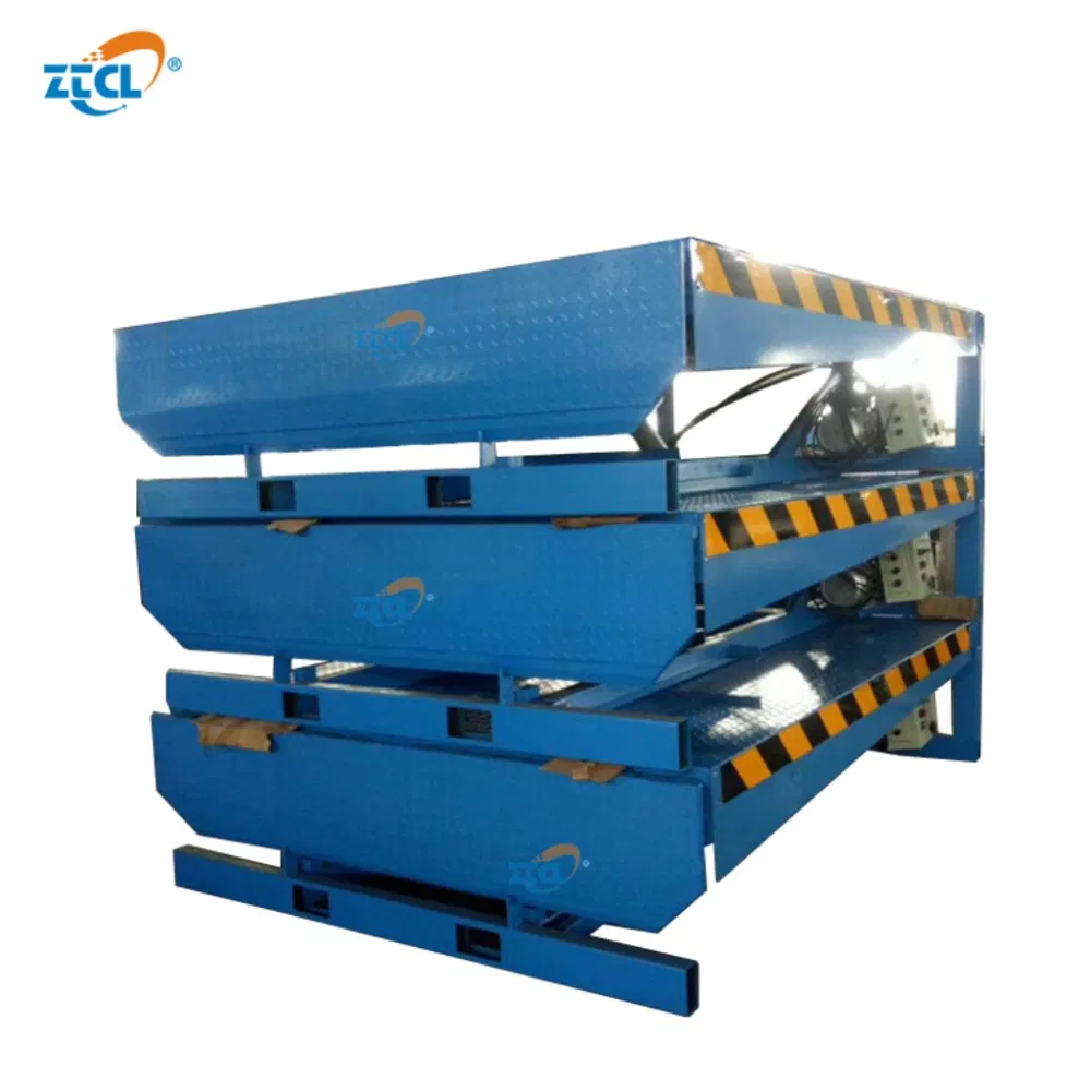 Unloading Platform Hydraulic Fixed Dock Ramp Boat Hydraulic Lifting Dock Leveler