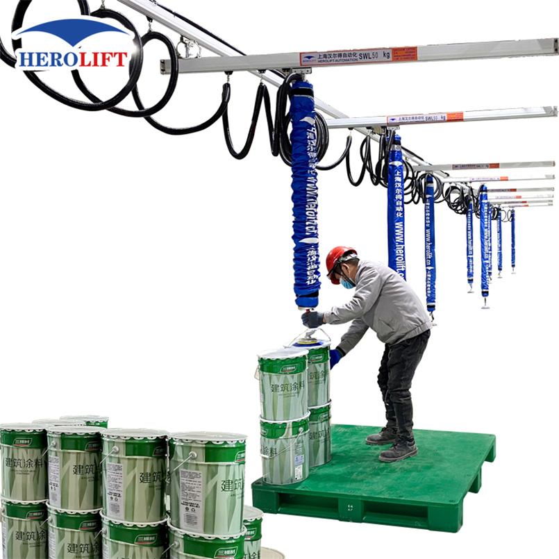 Oil Drum Lifting Lifter with Hook and Vacuum Suction Cup Clamp