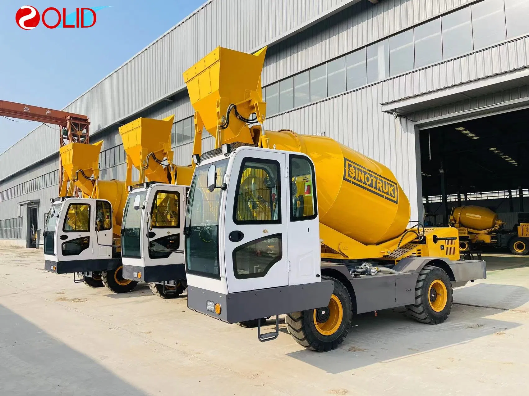 Best Self Mixing Truck 4cbm Mixer Drum for Self Feeding Mixer Truck