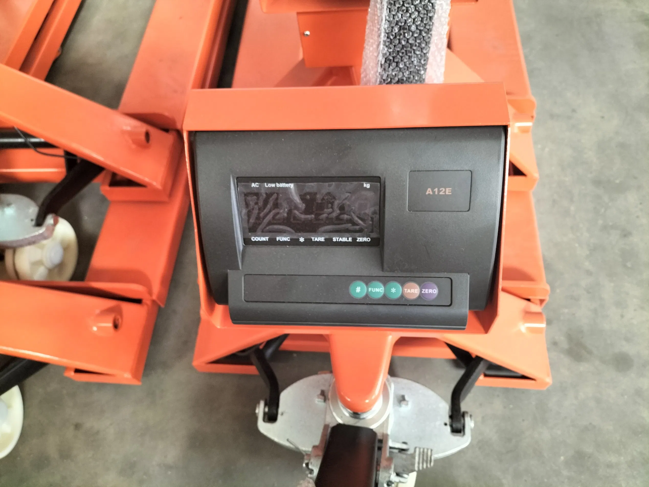 2t 3t Hand Pallet Truck Electronic Forklift Pallet Jack with Weighing Scale