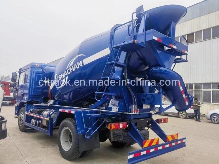 Concrete Mixer Truck 5 M3 Mixer Truck 4X2 Concrete Mixing Trucks Shacman Mixer Drum Truck 3m3 4m3 6m3 8m3 10m3 12m3 New, Used Concrete Cement Mixer Truck