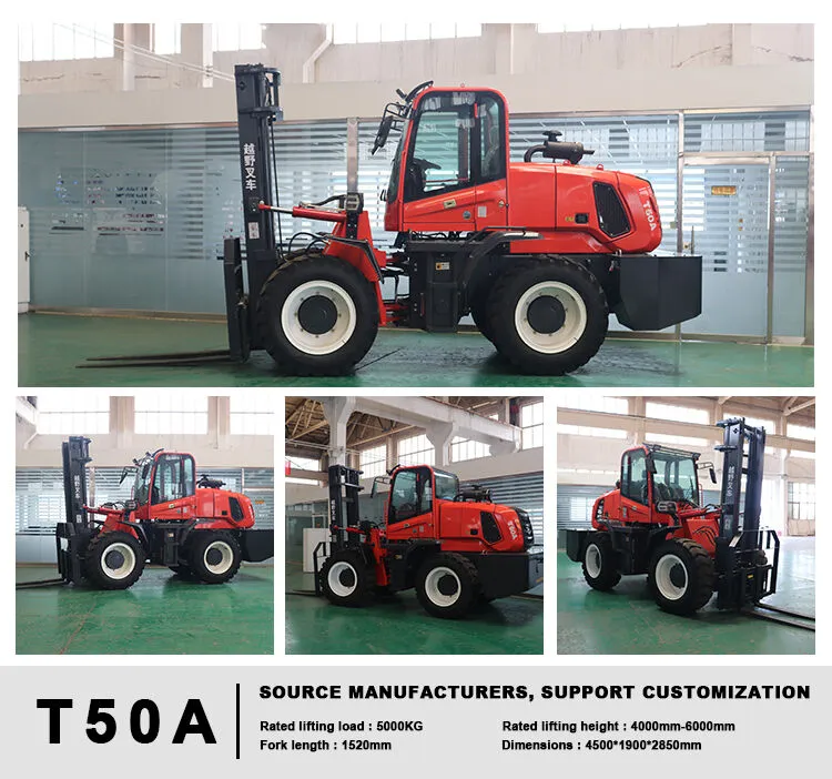 Forklift front