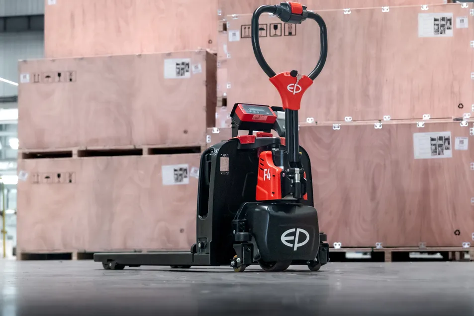 Powered Pallet Truck with Scale